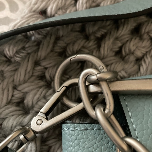 Steve Madden/BKAIA/Crossbody or Shoulder Purse/Powder Blue - Picture 3 of 10